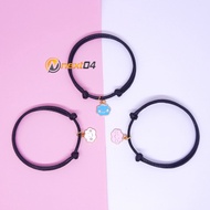 Bestie Couple Bracelet for 3 People Black KoreanTALI