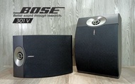 ลำโพงBose 301v ลำโพงดูหนัง/ฟังเพลง/คาราโอเกะ1ดอก8นิ้ว2ดอกTweetersให้เสียงที่ชัดเจนนุ่มนวลฟังสบาย 1คู