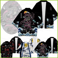 Unisex XS1 Kimono Top - Casual 3D Printed Anime Graphics
