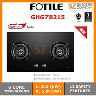 FOTILE GHG78215 L: 5.00 R: 5.00 (kW) / Flexi Cut-Out Size / 2 Burners