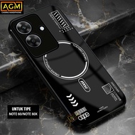 HP Realme Note 60/Note 60X Case - New Softcase Glossy casing Realme Note 60X/Note 60 [Magsaf Motif] 