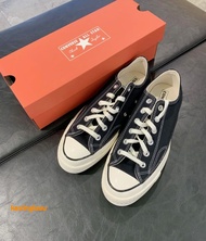 全新正 Converse 1970s Chuck 70 Vintage Canvas BLACK 黑色 1970 低筒 三星標