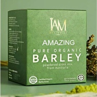IAM Worldwide 10 Sachets Box Pure Organic Barley Powder Drink with Detoxifying Benefits