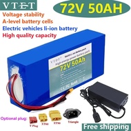 🔥New 72V 10-50Ah New 18650 Lithium Baery Pack Electric High Quty Baery 3000W  High Power Baery   84V