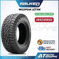 Falken Wildpeak AT3W 22" Tyre 285 45 R22 4X4 4WD (1 Tire)