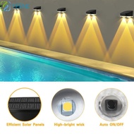 TEENI Solar Wall Light, Gradient Glow Waterproof RGB Wall Light, Facade Lighting Wall-Mounted Energy