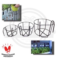 NEWs Hanging Balcony Flower pot Rack