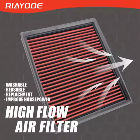 Car High Flow Air Filter for Audi A4 A6 Allroad I Quattro RS4 S4 S6 Skoda Superb VW Passat V VI BMW 