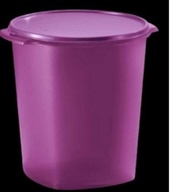 tupperware Deco koropok canister one touch air tide 11L - purple