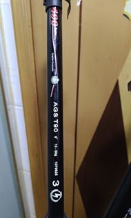 Abu Garcia fishing rod telescope.