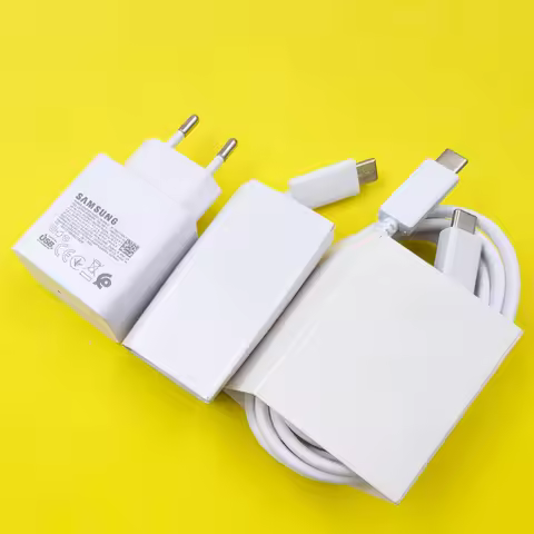 Samsung S26 Ultra A56 A55 A54 C55 45W PD Charger EU Super Fast Charge Adapter For Galaxy S24 S23 S25