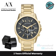 [Official Warranty] Armani Exchange AX1721 Men's Chronograph Gold-Tone Stainless Steel Watch
