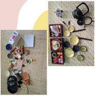 re-ment 扭蛋 盒蛋  迷你日本料理食物擺設連餐具  散件 迷你食物模型擺設 壽司 啤酒 飯盒 盒蛋 扭蛋  場景  日式迷你食物擺設套餐  刀劍亂舞  1：10  1:12