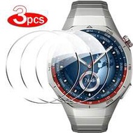 3 Packs Tempered Glass Clear Screen Protector Compatible With Huawei Watch GT 6 5 4 3 Pro GT Runner 