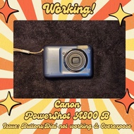 Digicam Blue Canon PowerShot A800