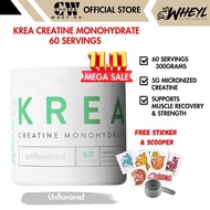 KREA CREATINE MONOHYDRATE 60 SERVINGS BY WHEYL NUTRITION