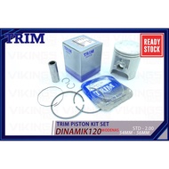 DIJAMIN NEW STOCK!! DINAMIK120 DINAMIK DYNAMIC TRIM PISTON KIT SET "PISTON+RING+PIN+CLIP" STD-2.00 M