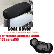 For Yamaha AEROX155 AEROX 155 aerox155 Motorcycle Accessories 3D Mesh fabric Cushion Protection Seat