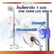 โคมไฟ 1 ดวง 25W ความสว่าง 25000 LUX 5000K /THE CLINIC HUB