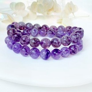 羽毛薰衣草紫水晶手串||紫水晶/手鍊/水晶/薰衣草