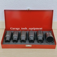 SB Tools 6Pcs Impact Deep Socket Set | Impact Drive Shaft Socket Set (12 Point)