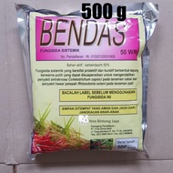 Fungisida Bendas 50wp  500gr . Bendas 50 WP merupakan fungisida sistemik berbentuk tepung berwarna putih yang dapat disuspensikan untuk mengendalikan penyakit antraknosa colletotrichum ...