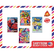 B5 Cartoon Colouring Book *Buku Warna Kartun B5 / Buku Warna Kanak Kanak / Buku Warna Kartun / B5 Bu