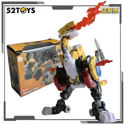 52TOYS Original BEASTBOX Series Dinosaur Clan BB-30 MEGA DIO Toys Assembling Models Trendy Mecha Fig