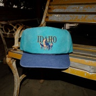 VINTAGE ROPE HAT IDAHO USA