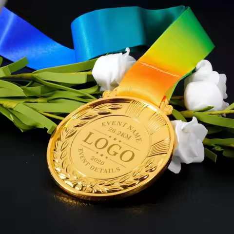 Custom 5K Medal Personalized Tournament Award Medal Championship Medal MVP Sports Award Custom Sport