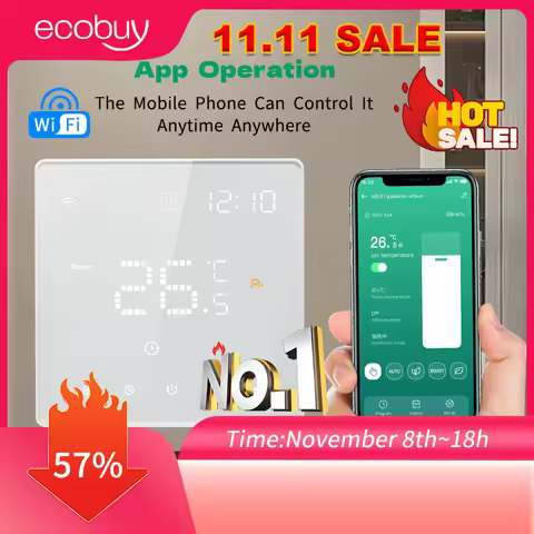 Tuya Wifi Heating Thermostat Warm Floor Thermostat wifi thermostat electric heating Floor Heating Co