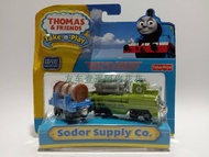 Alloy Magnetic Locomotive Locomotive Small Train Freight Trailer Truck