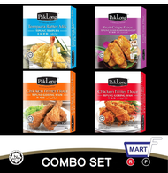 Combo 4 in 1 - PAKLONG Flour 200g (Tepung Goreng Ayam Asli Hot & Spicy Tepung Goreng Pisang Tepung T