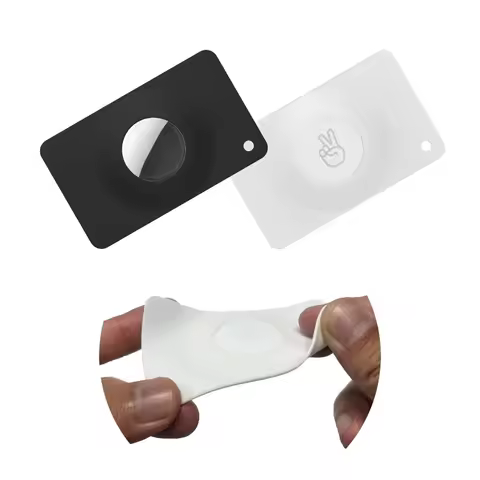 Flexible Soft TPU Card Holder for Apple Airtag Lightweight Protectors Pouch Bag for Airtag Wallet Ho