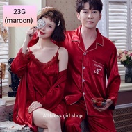 Imported couple adult pajamas kimono Lingerie (unit) Premium quality 23G 23H 23i 23J 23K