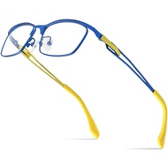 Pure Titanium Glasses Frame Men Square Eyeglasses Optical Eyewear F85775