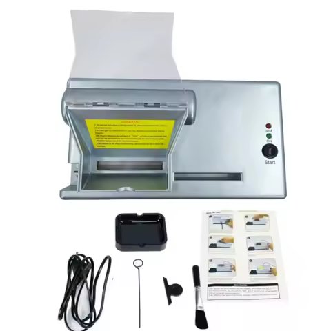 CRUSHER New Cigarette Injector Machine Potable Smoke Tube Automatic Electric Cigarette Rolling Machi