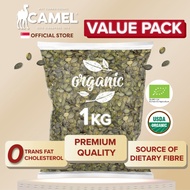 Camel Nuts Organic Raw Styrian Pumpkin Seeds 1kg