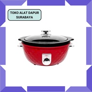 Slow Cooker 6 Liter MSC 6500 Maspion MSC6500 Slow Cooker 6L Soup Porridge Ceramic Pot Elegant Design