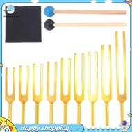【ouwym9al】Tuning Forks Set 9Pcs 174/285/396/417/528/639/741/852/963Hz Tuning Fork, Sound Healing Too