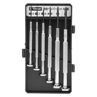 【 E-Value 】 ED-20 Precision Screwdriver Set, 6-Piece Set, -1, -1.2, -1.6, +00, +1mm [Direct from Jap