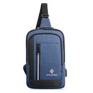 TOP LEADER STORE - Tas selempang pria usb Backpack fashion JINPAIDI Sling shouder bag Sport waist b