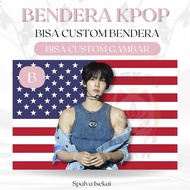 AMERICAN Flag KPOP HAN YUJIN ZEROBASEONE ZB1 KPOP POSTER/ KPOP FLAG/ KPOP Tapestry/ Kpop Tapestry/