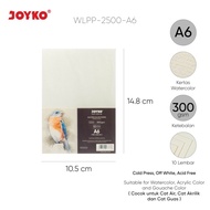 Watercolor Paper 300 gsm 10 Sheets Joyko WLPP-2500-A6