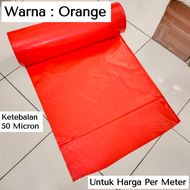 Plastik Warna-Warni Meteran Tebal 50 Micron Lebar 120 /Plastik Ringan Dan Kuat Buat Sampul Layangan 