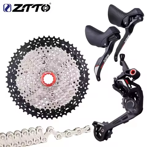 ZTTO 1x11 Speed Road Gravel Bike Shifter Groupset 11S 11-46T 11-50T Cassette 11s Mechanical Brake Cl