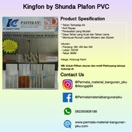 Shunda plafon PVC Kingfon/Kingfon Plafon PVC by SHUNDA permeter