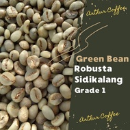 green bean / Biji kopi robusta Sidikalang 1 kg - Biji Kopi Mentah