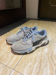 正版PUMA storm street 灰藍色 女款 球鞋 25cm US7  39號 PUMA 女運動鞋慢跑鞋 STORMSTREET 復古 漂藍 運動鞋 球鞋 運動鞋 鞋款 PUMA PUMASt
