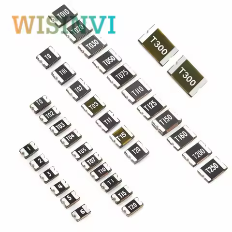 100PCS PTC FUSE 1812 0.1A/0.2A/0.5A/0.75A/1.1A/1.5A/1.6A/2A/2.6A/3A/3.5A 6-60V SMD PPTC Resettable F